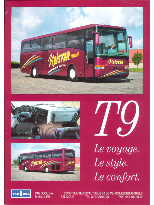 23-0191 vanhool t9 brochure