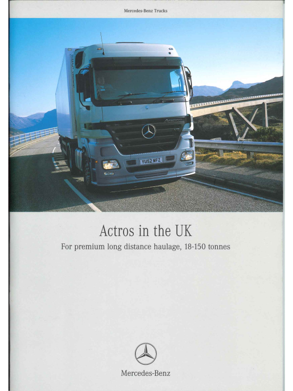 23-0384 brochure mercedes actros