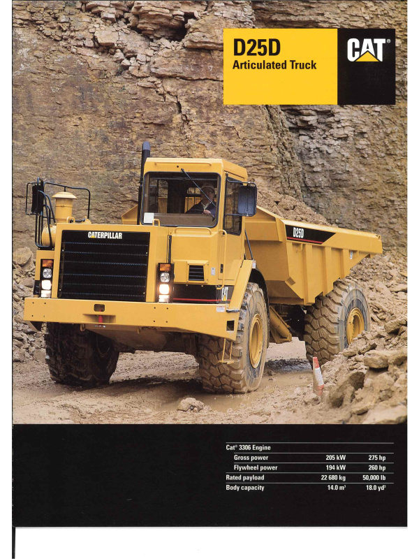 23-0408 brochure caterpillar d25d