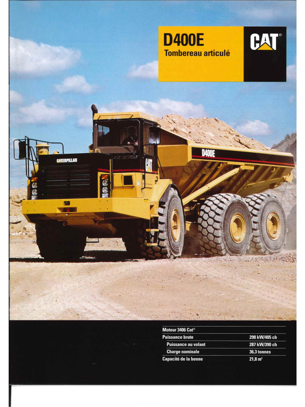 23-0412 caterpillar d400e brochure