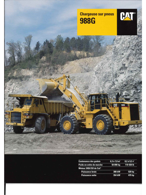 23-0415 caterpillar 988g brochure