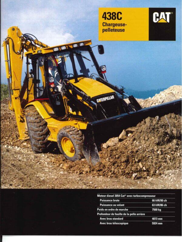 23-0423 caterpillar 438c brochure