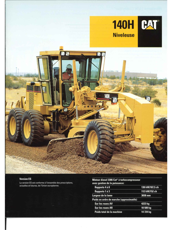 23-0427 caterpillar 140h brochure
