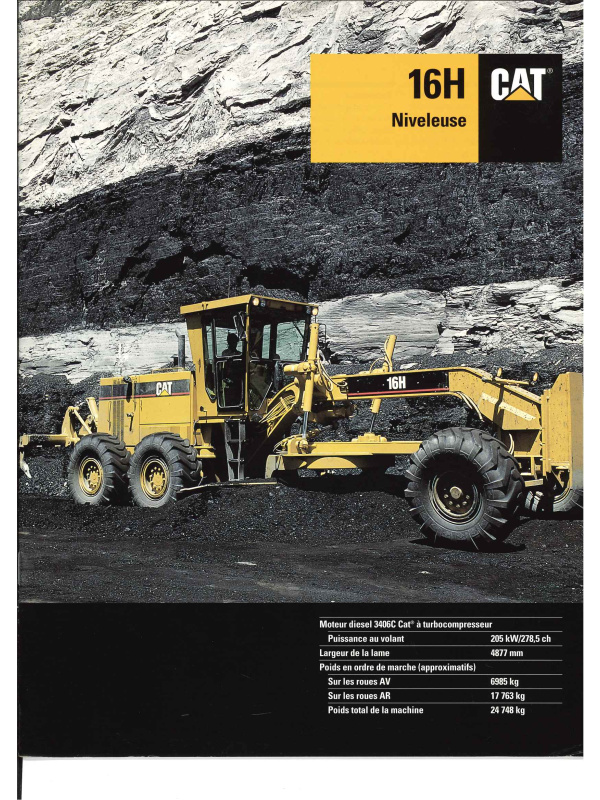 23-0428 caterpillar brochure 16h