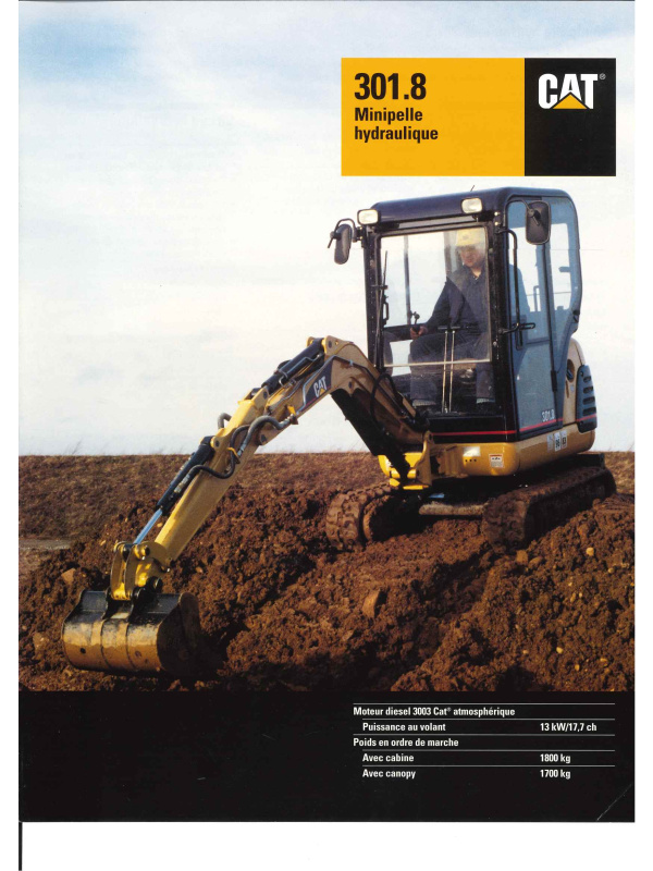 23-0439 caterpillar brochure 301.8