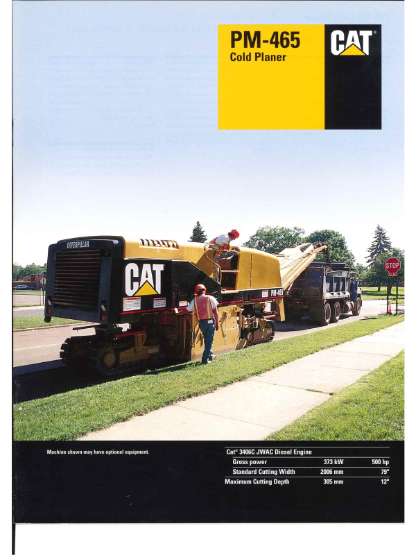 23-0462 brochure caterpillar pm-465