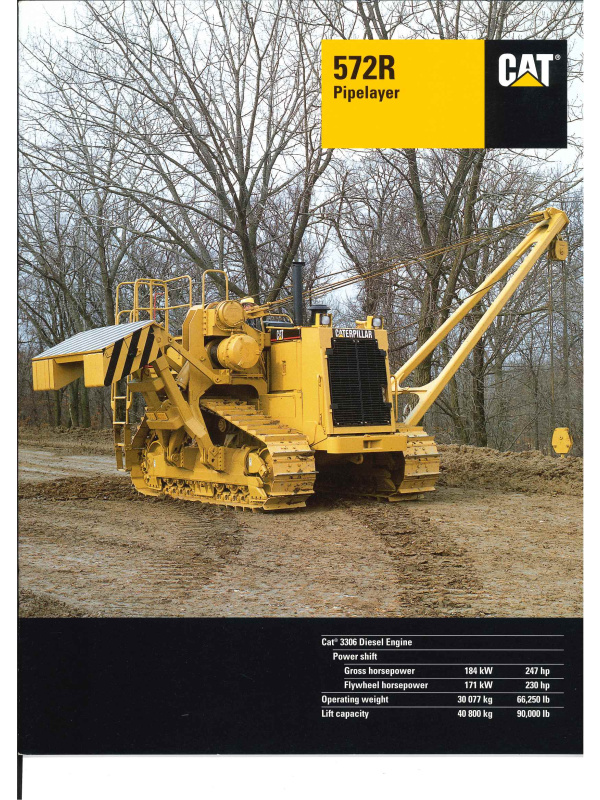23-0474 brochure caterpillar 572r