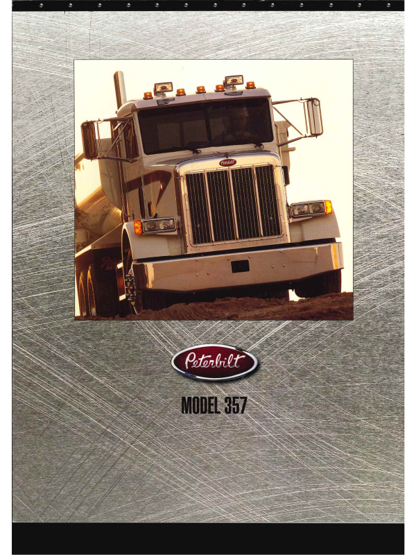 23-0524 brochure peterbilt model 357