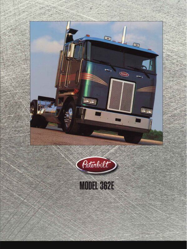 23-0525 brochure peterbilt model 362e