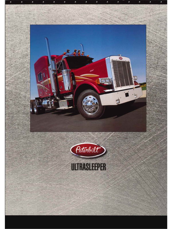23-0533 brochure peterbilt ultrasleeper