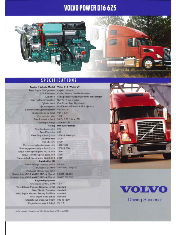 23-0573 brochure volvo d12 625