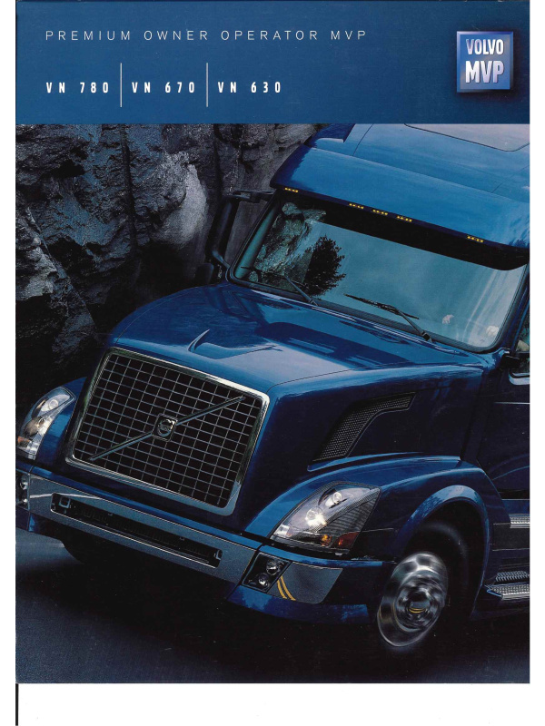 23-0580 brochure volvo vn780 vn670 vn630