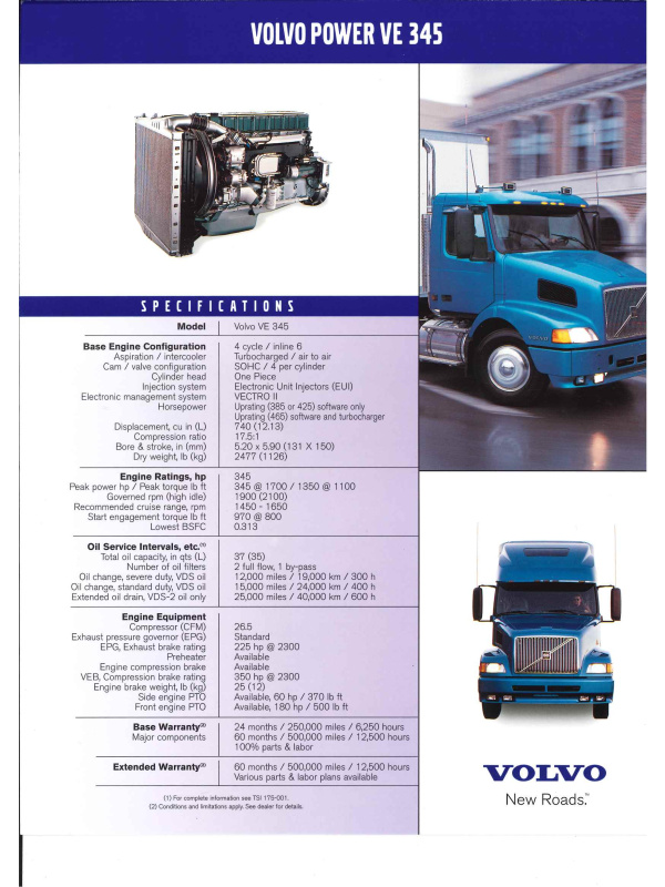 23-0584 brochure volvo power ve 345