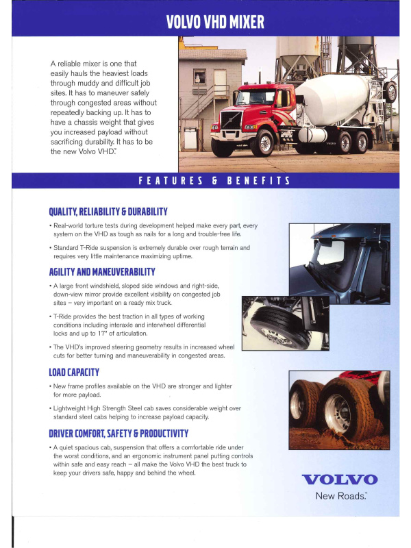 23-0591 brochure volvo vhd mixer