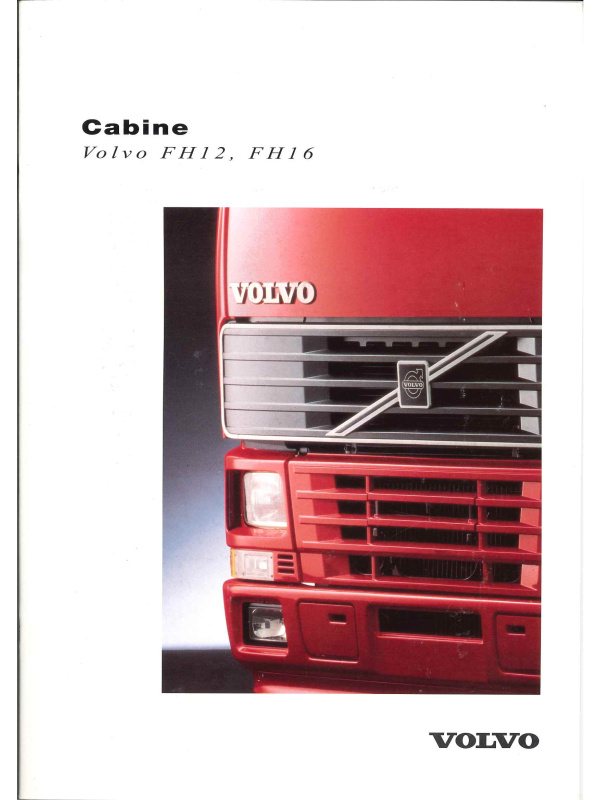 23-0215 brochure volvo cabine fh12/fh16