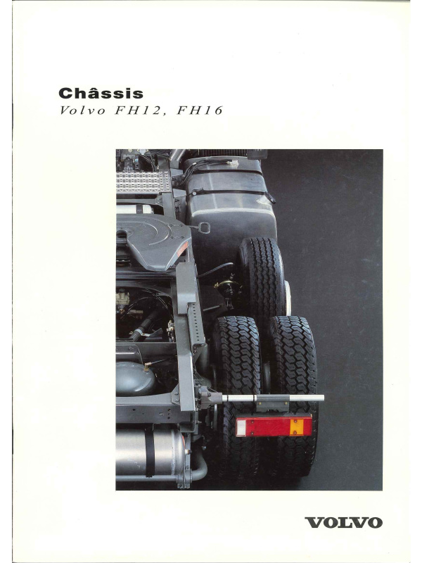 23-0216 brochure volvo châssis fh12/fh16