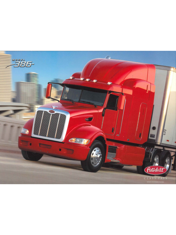 23-0094 brochure peterbilt model 386