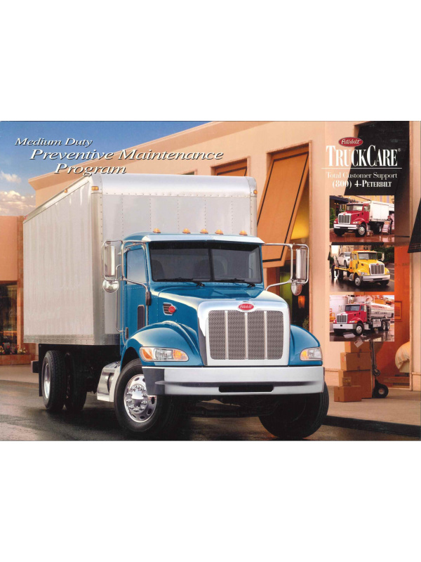 23-0510 brochure peterbilt medium duty maintenance