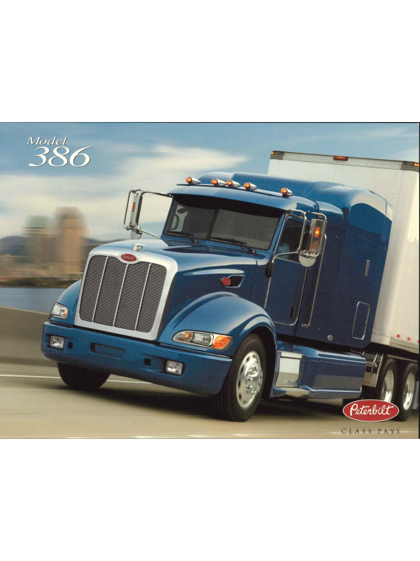 23-0511 brochure peterbilt model 386
