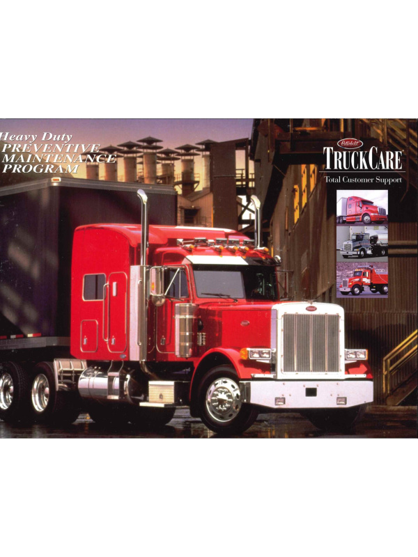 23-0512 brochure peterbilt truck care