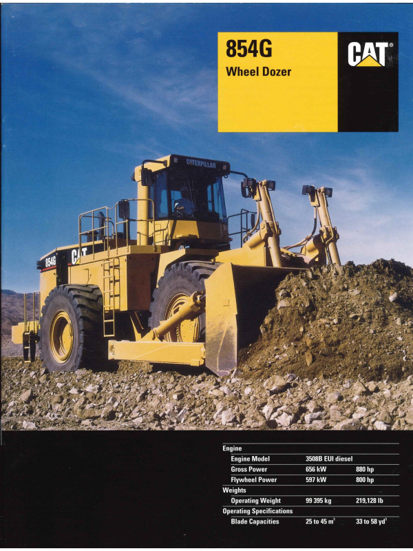 23-0070 brochure caterpillar 545c