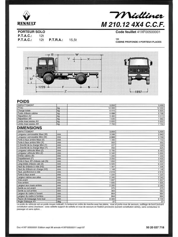 23-0043 brochure renault vehicules de services