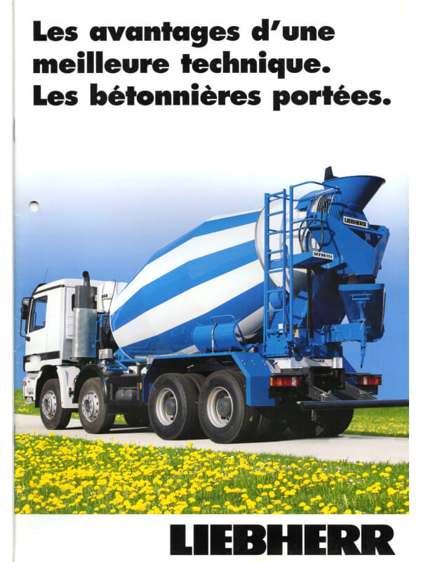 25-0148 liebherr les bétonnières portées