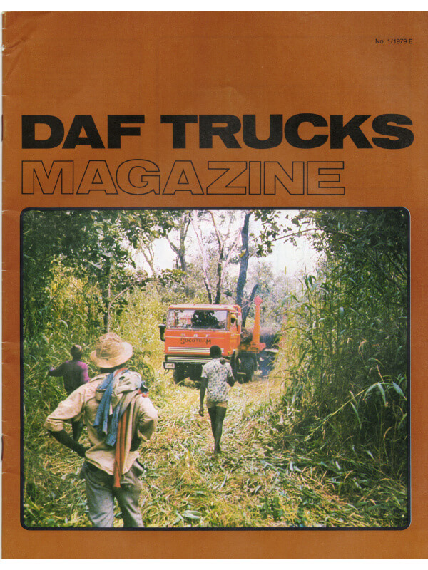 25-0129 daf trucks magazine issue 2/1978