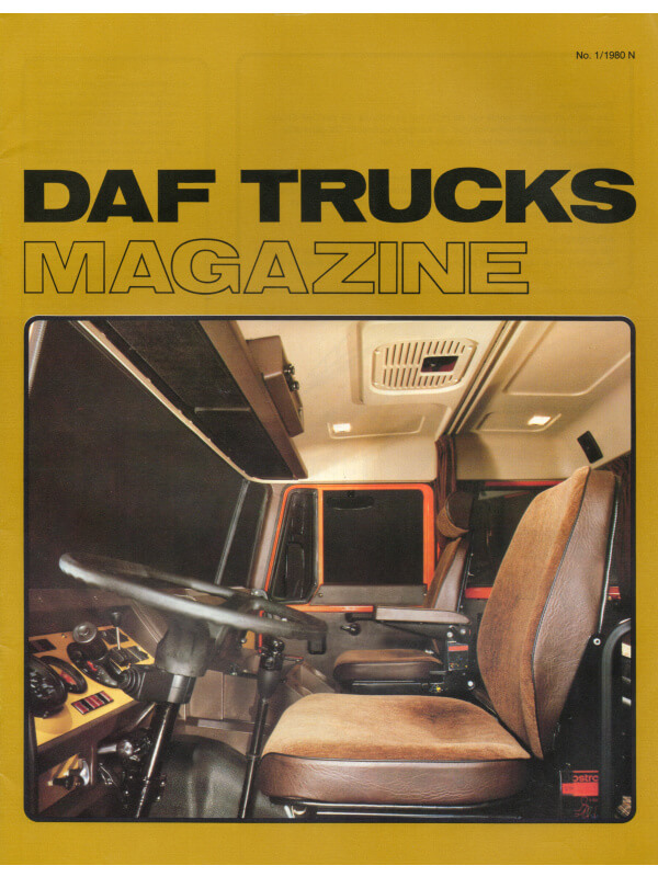 25-0129 daf trucks magazine issue 2/1978