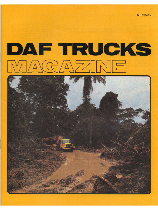 25-0129 daf trucks magazine issue 2/1978