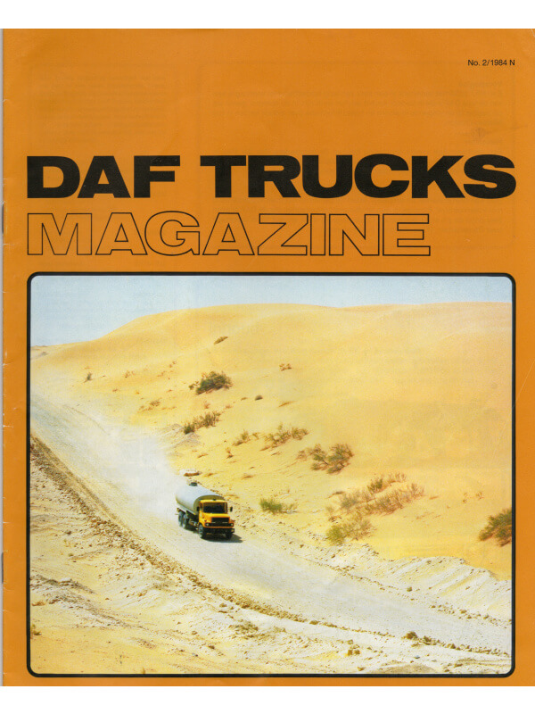 25-0129 daf trucks magazine numéro 2/1978