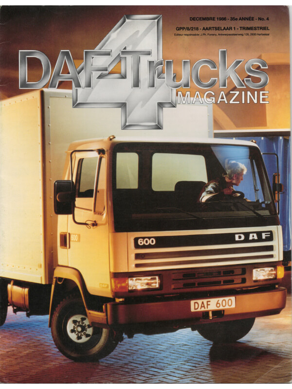 25-0235 daf trucks magazine numéro 2/1986