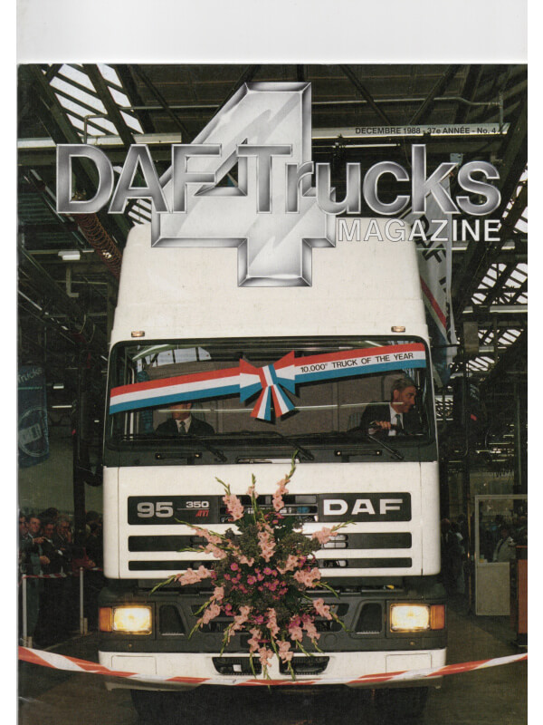 25-0235 daf trucks magazine numéro 2/1986