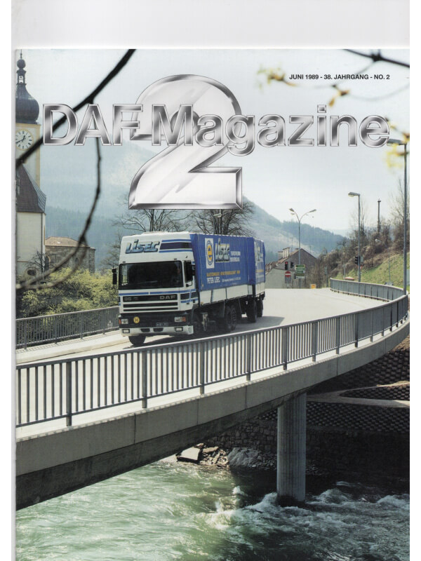 25-0235 daf trucks magazine numéro 2/1986