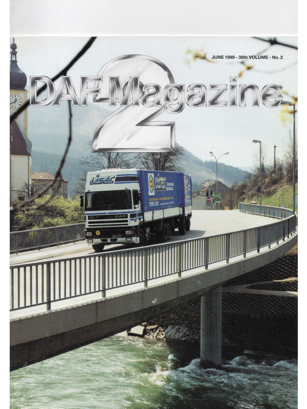 25-0235 daf trucks magazine numéro 2/1986