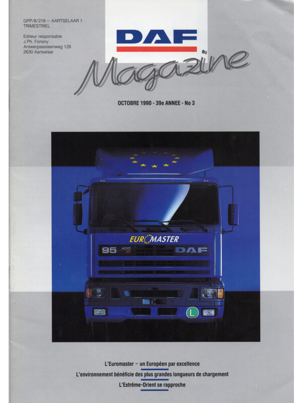 25-0235 daf trucks magazine numéro 2/1986