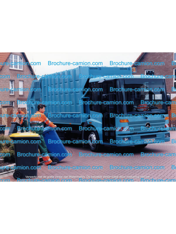 P023 photos d'usine mercedes 1998