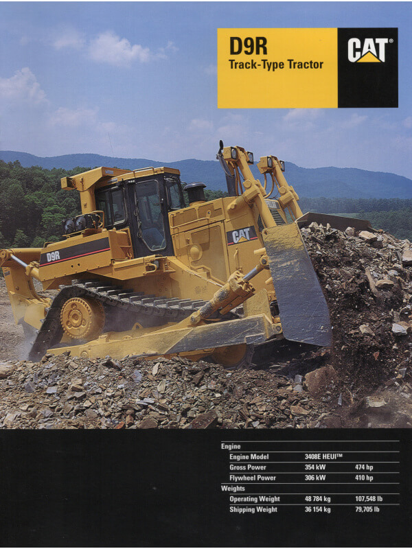 25-0400 caterpillar d9r