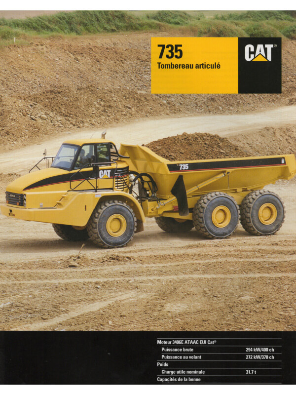 25-0409 caterpillar 735