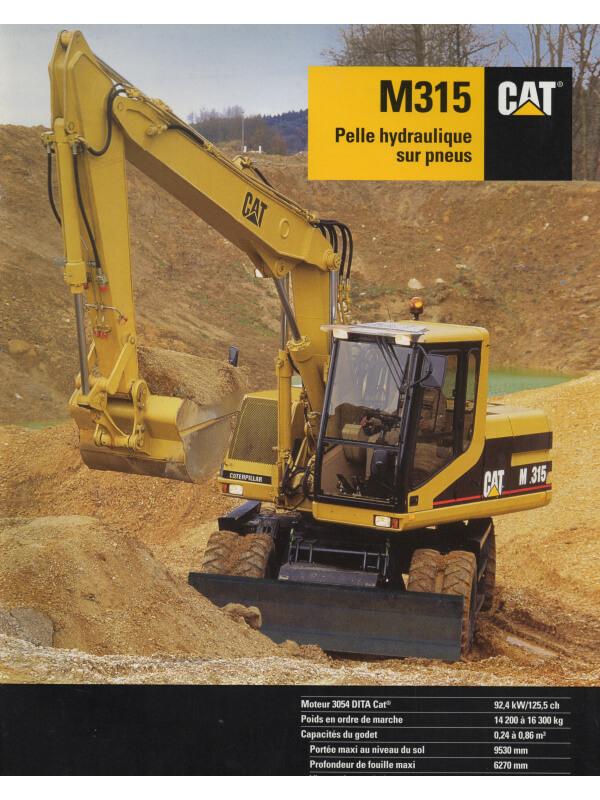 25-0419 caterpillar m315