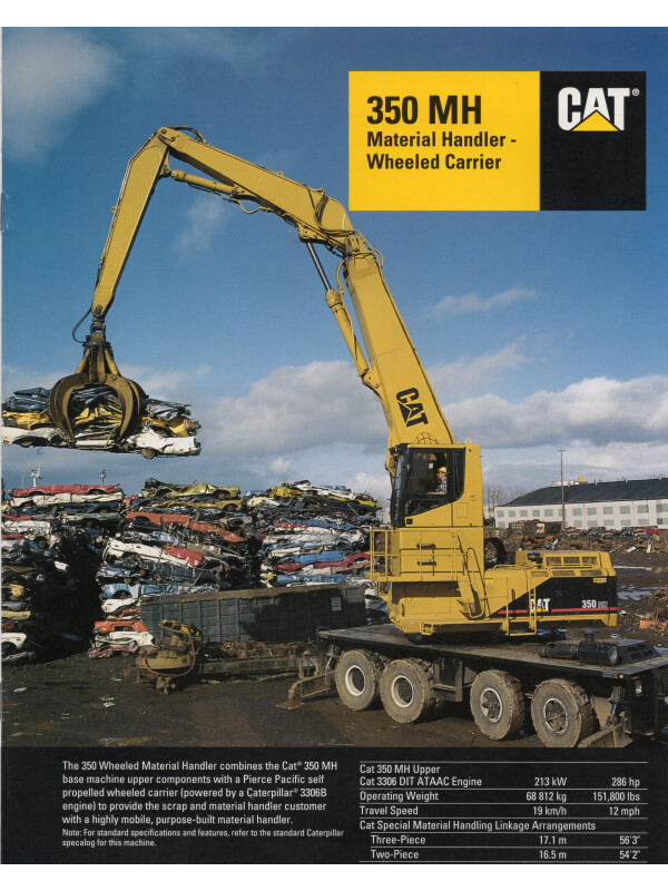 25-0427 caterpillar 350 mh