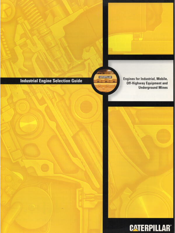 25-0430 caterpillar guide de sélection des moteurs industriels
