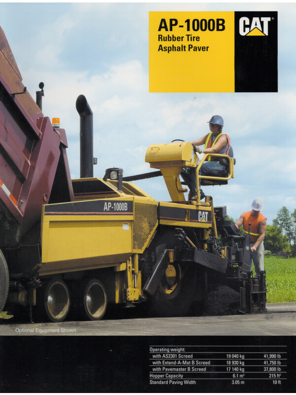 25-0437 caterpillar ap-1000b