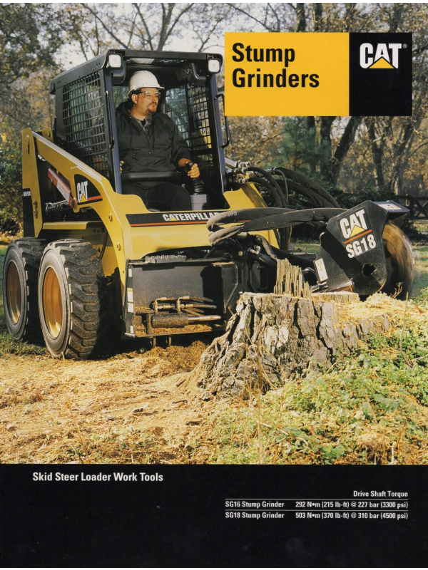 25-0441 caterpillar broyeurs de souches