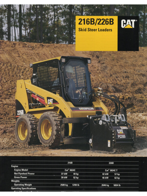 25-0442 caterpillar 216b/226b