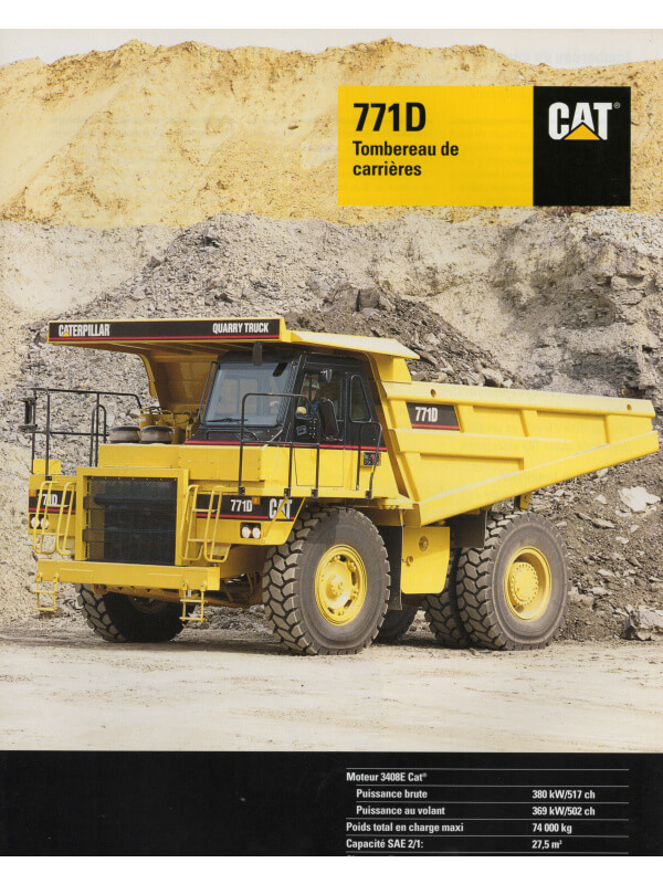 25-0448 caterpillar 771d