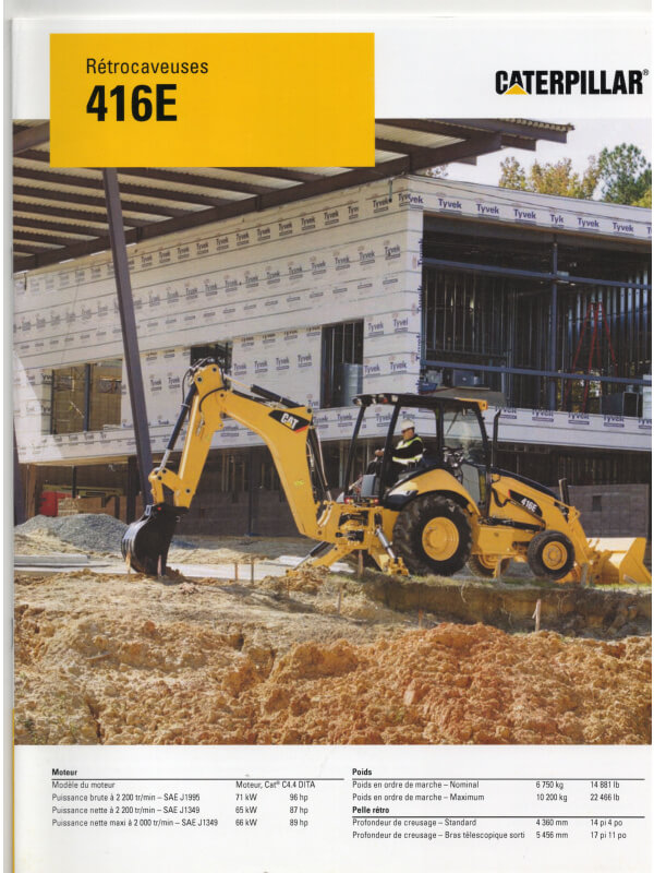 25-0460 caterpillar 416e