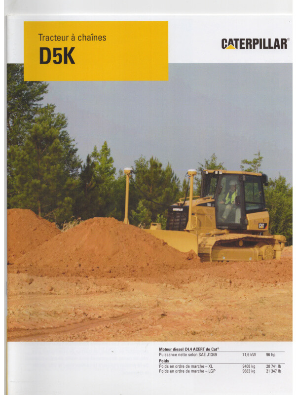 25-0462 caterpillar d5k