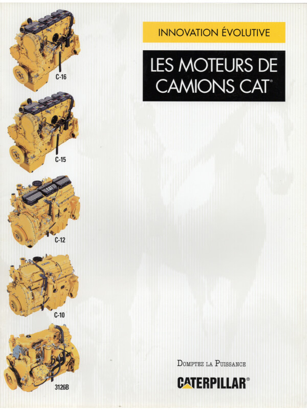 25-0465 caterpillar les moteurs de camions