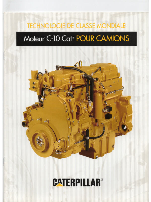 25-0467 caterpillar moteur c-10 pour camions